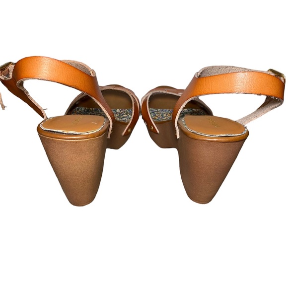 Madden Girl Cindiee Cognac Platform High Heel Sandals - Picture 6 of 6